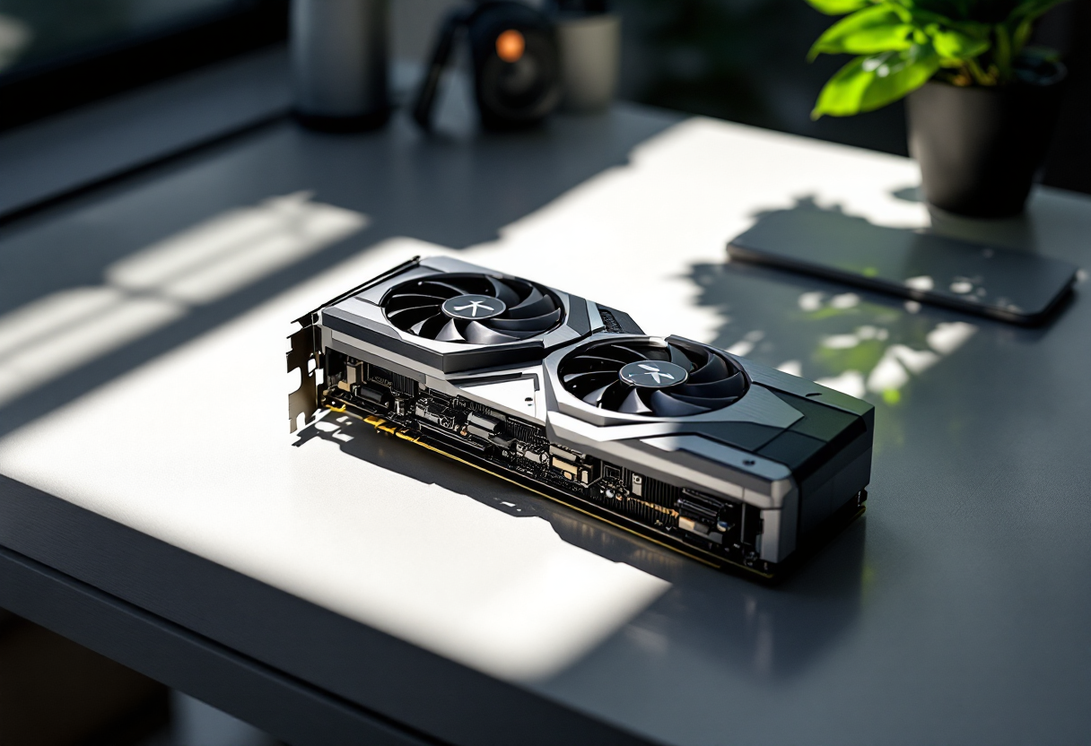 Immagine della scheda grafica AMD RX 9070 XT