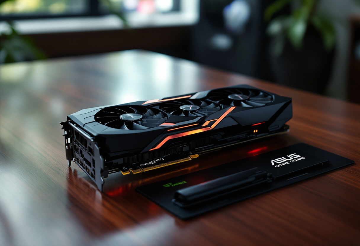 Scheda grafica ASUS TUF Gaming NVIDIA GeForce RTX 4070 OC