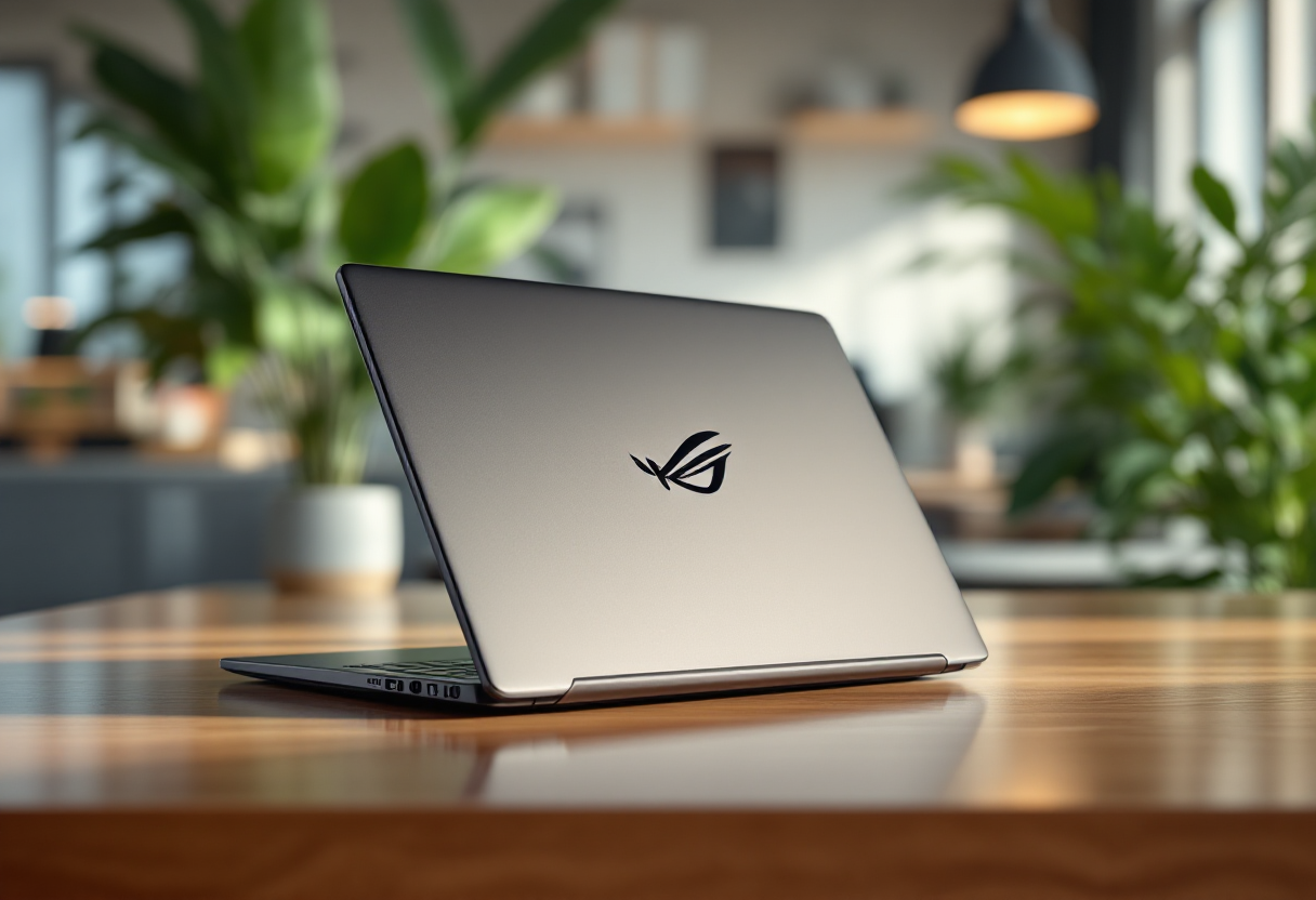 Asus ROG Zephyrus G16 con design elegante e prestazioni elevate