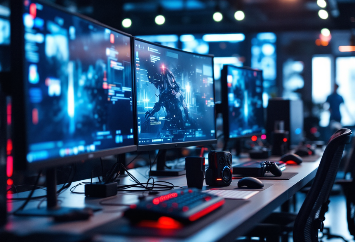 Immagine che rappresenta l'IA nei videogiochi con Muse