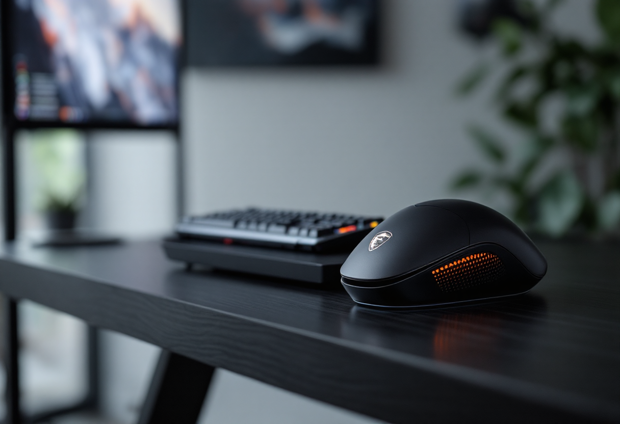 MSI Claw 8 AI+ in azione durante una sessione di gioco