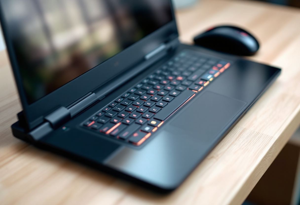 MSI Claw 8 AI+ handheld gaming con design innovativo