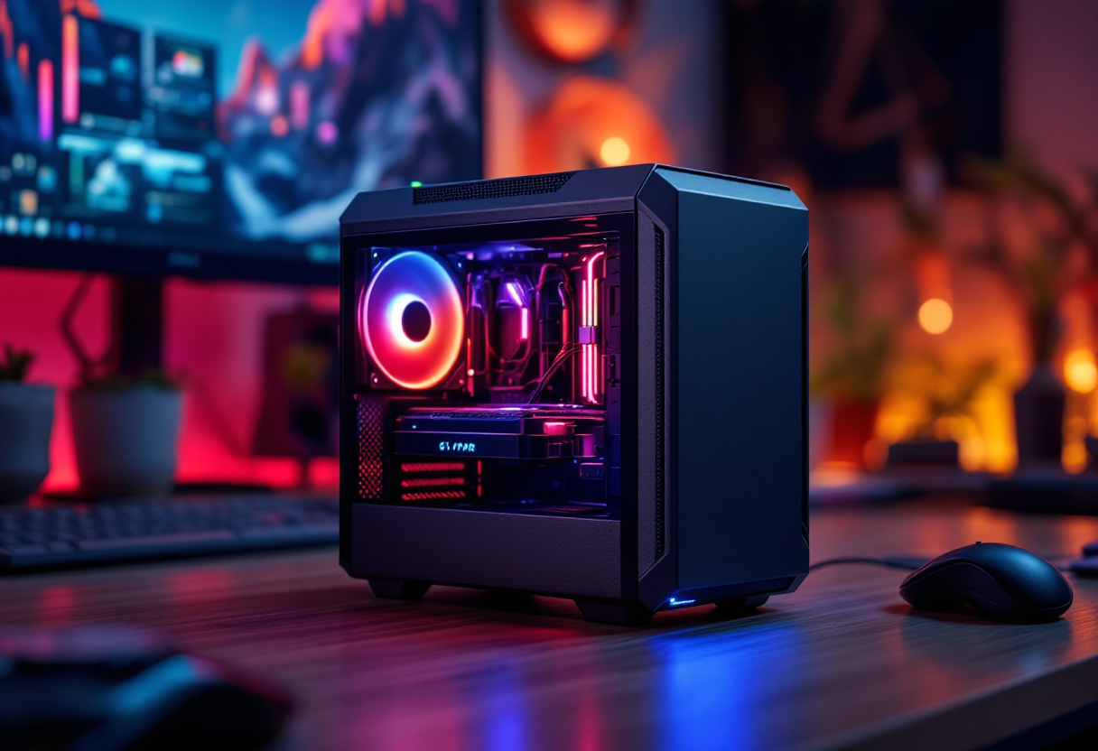 Mini PC da gaming con design compatto e potente
