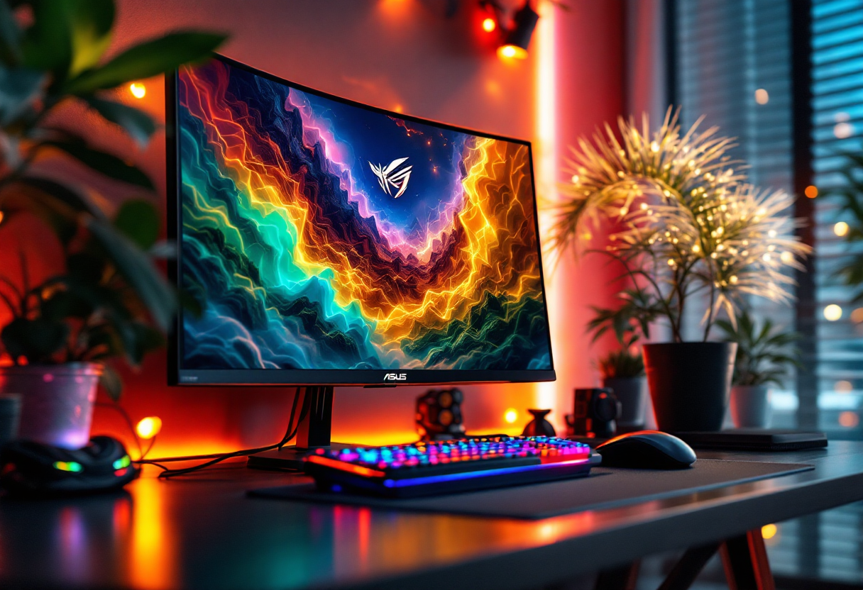 Monitor da gaming ASUS TUF con prestazioni elevate
