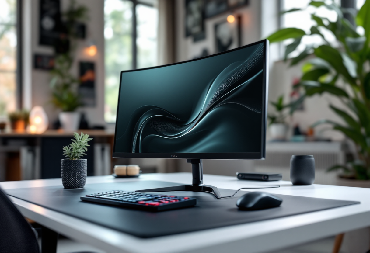 Monitor da gaming Minifire con design accattivante