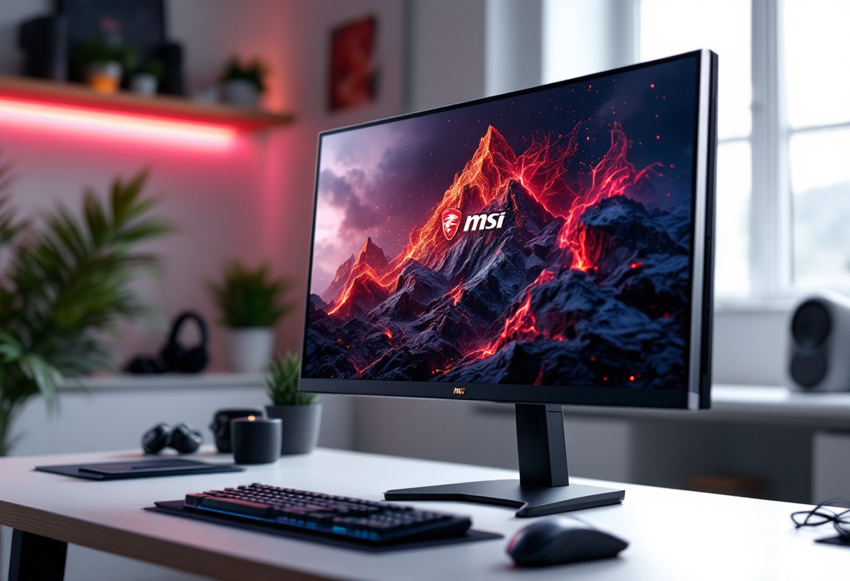 Monitor gaming MSI G274QPX con prestazioni elevate