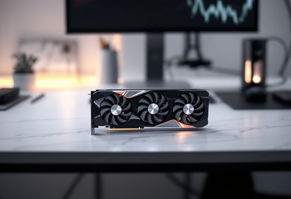 Immagine della scheda grafica NVIDIA GeForce RTX 5070