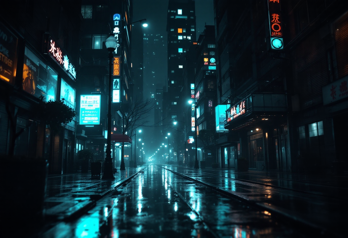 Illustrazione inquietante di Mimi nel mondo soprannaturale