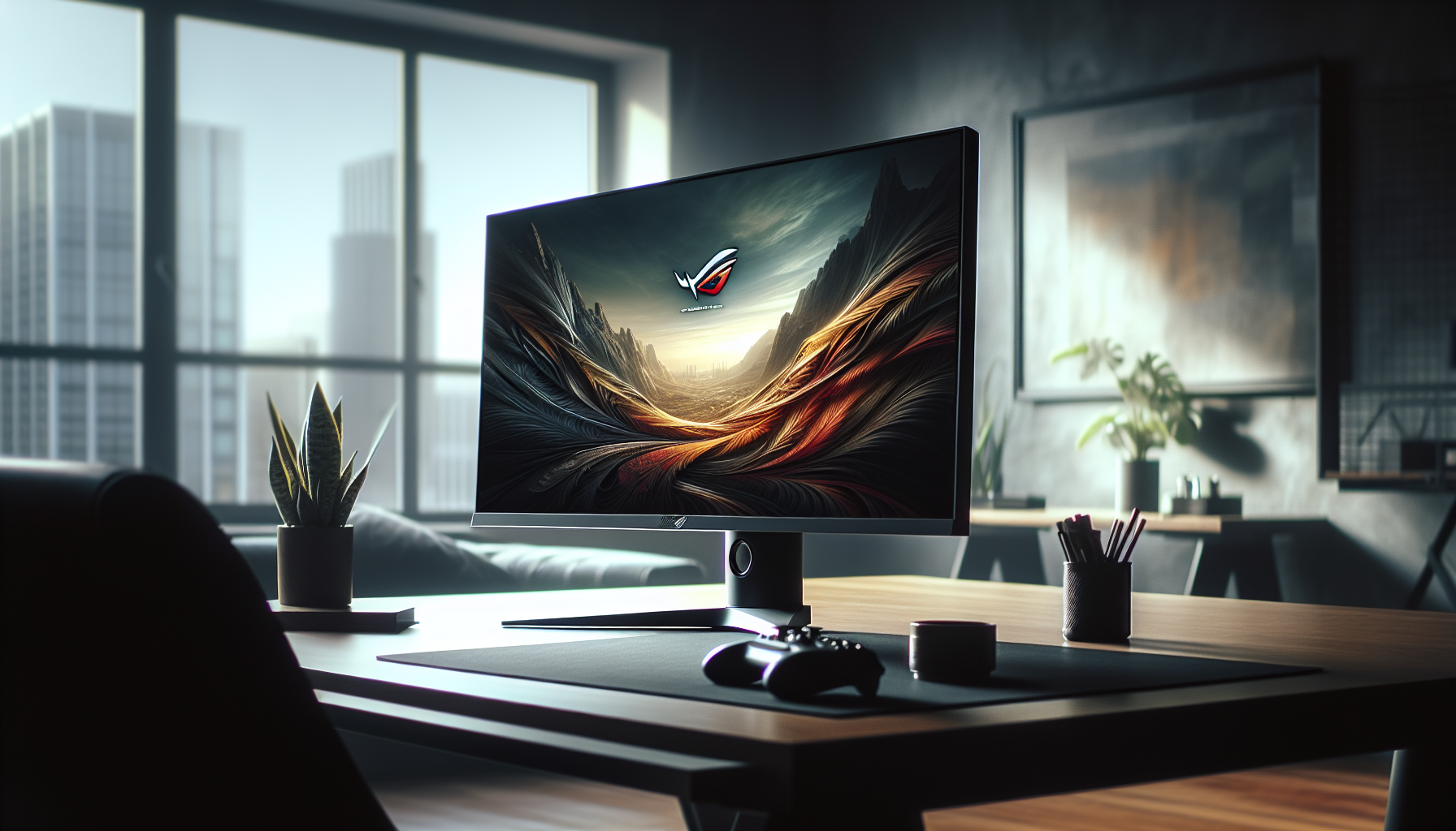 Monitor gaming da 27 pollici con design moderno e prestazioni elevate