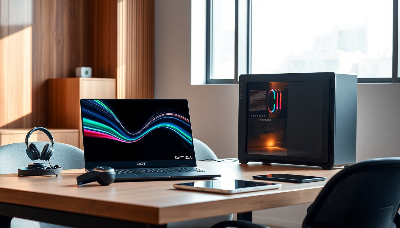 i nuovi pc acer con intelligenza artificiale al computex 2025 1747635184