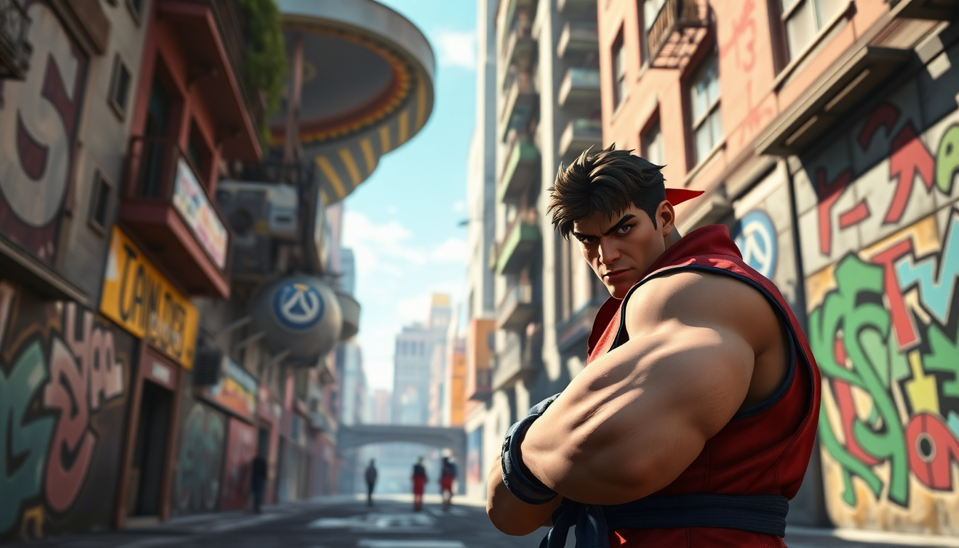 la nuova collaborazione tra overwatch 2 e street fighter un mix esplosivo 1746917777