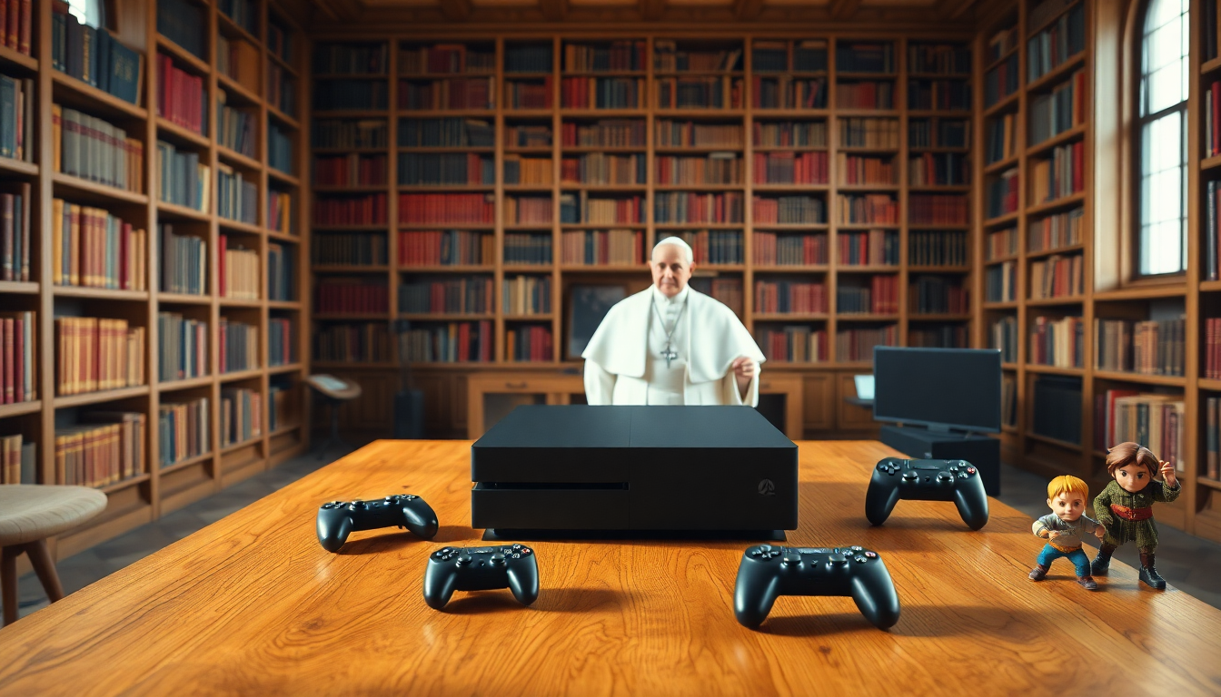 pope leo xiv il primo papa americano e il suo legame con i videogiochi 1746797991