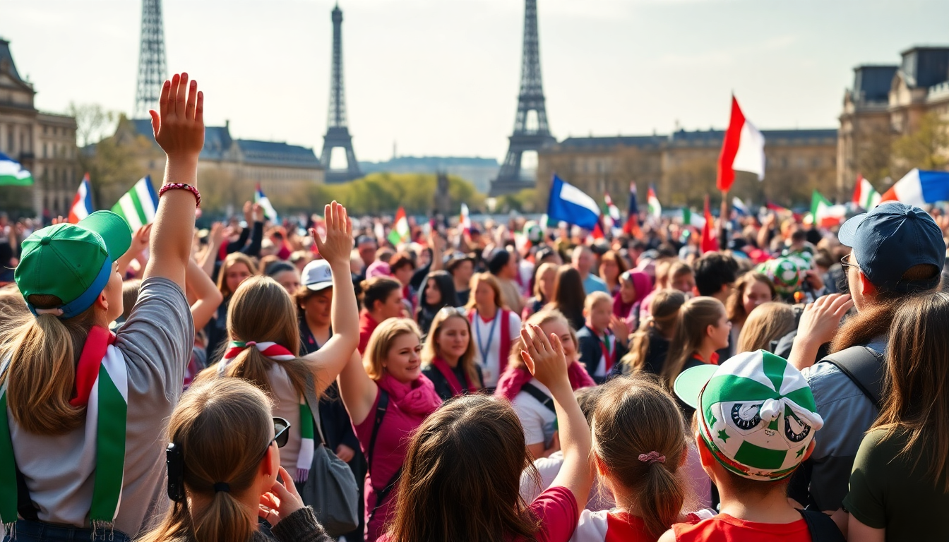 celebrare il calcio femminile eventi e fan zone a parigi 1751899851