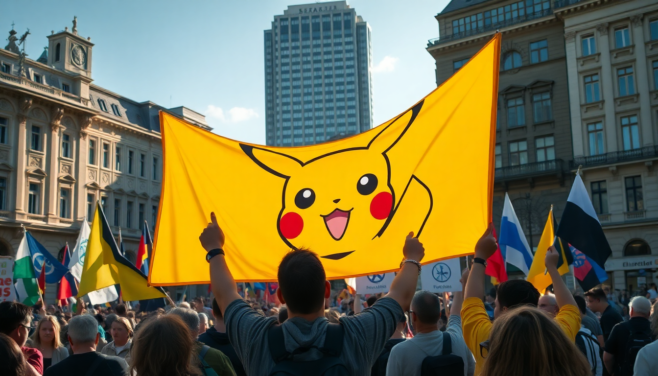 pikachu e il potere un simbolo di protesta globale 1751424945