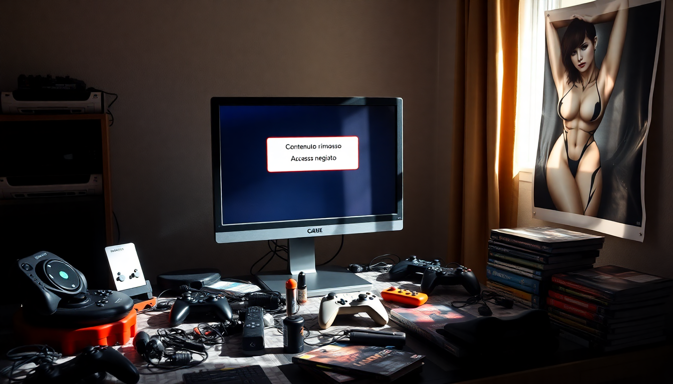 impatto della censura sui contenuti per adulti nei videogiochi python 1754109344