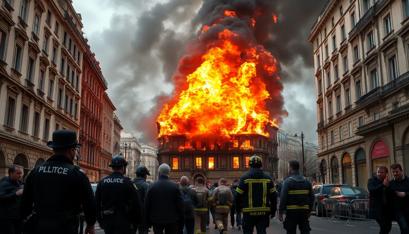 incendio in centro citta provoca feriti e evacuazioni 1761636712
