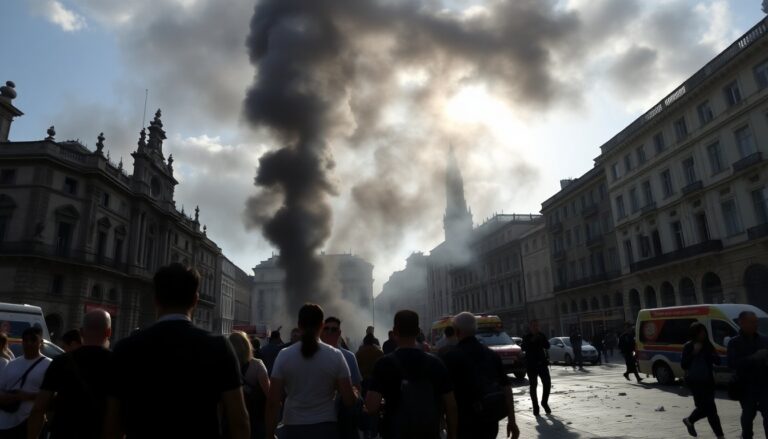 esplosione in centro citta provoca feriti e panico 1762651220