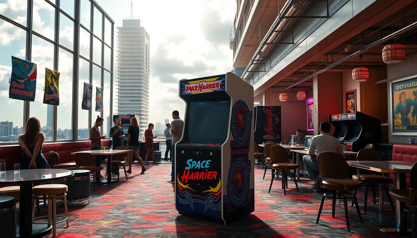 la storia di space harrier impatto e eredita nel mondo dei videogiochi 1763367364