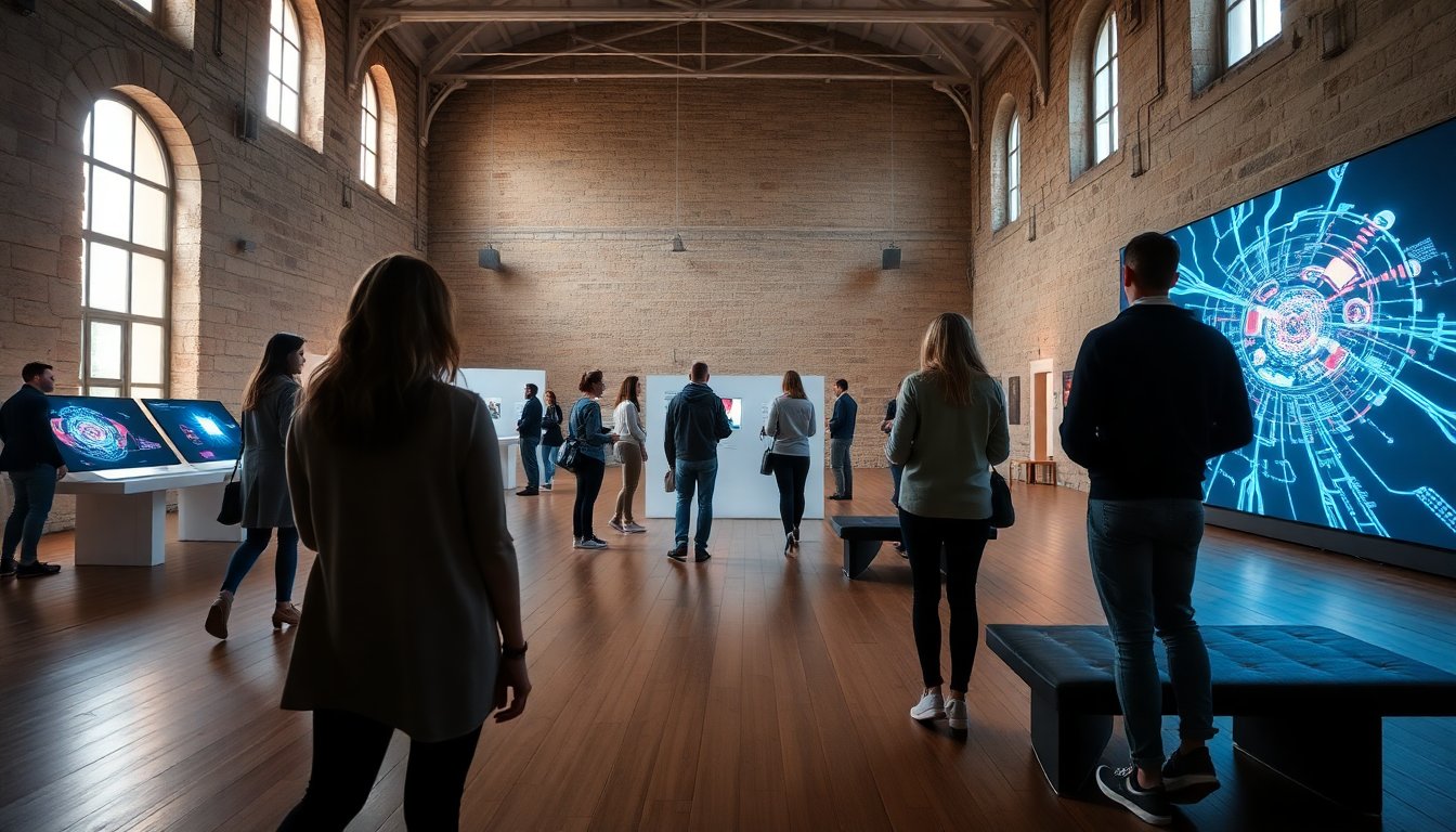 galleria darte digitale gorizia dag esplora il tunnel di dati dellarte digitale 1765710710