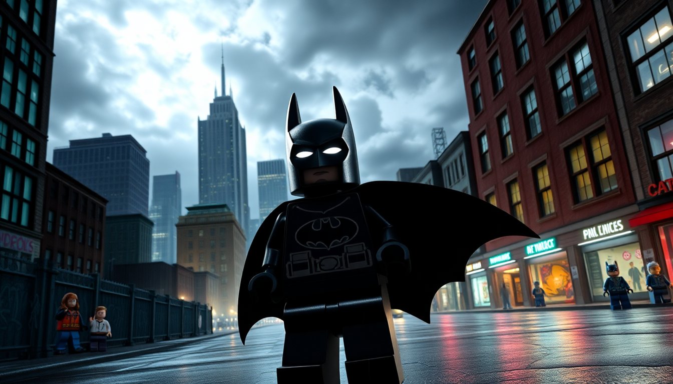 scopri gotham city nei panni di batman in lego batman leredita del cavaliere oscuro 1766144513