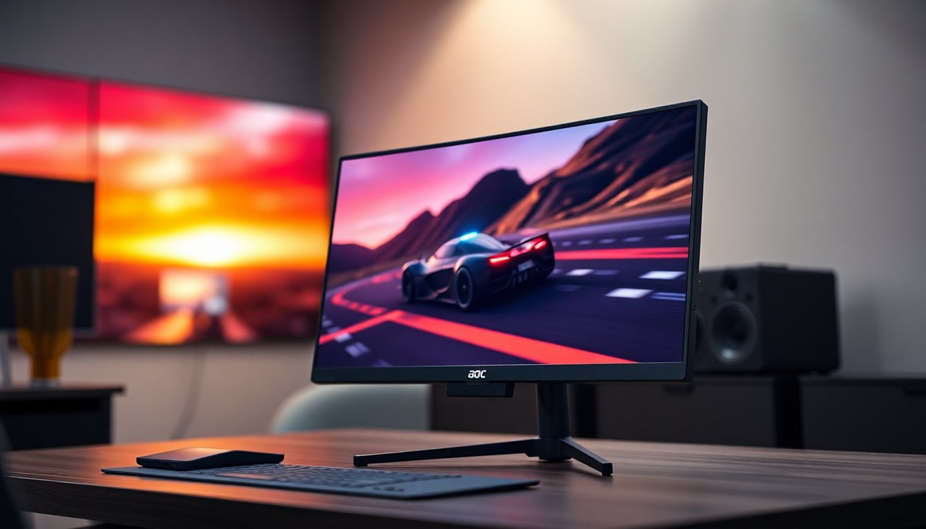 monitor aoc agon q27g4zd qd oled 280 hz e garanzia burn in a prezzo competitivo 1771697705